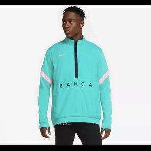 Nike Barcelona Pullover Soccer Jacket 20/21